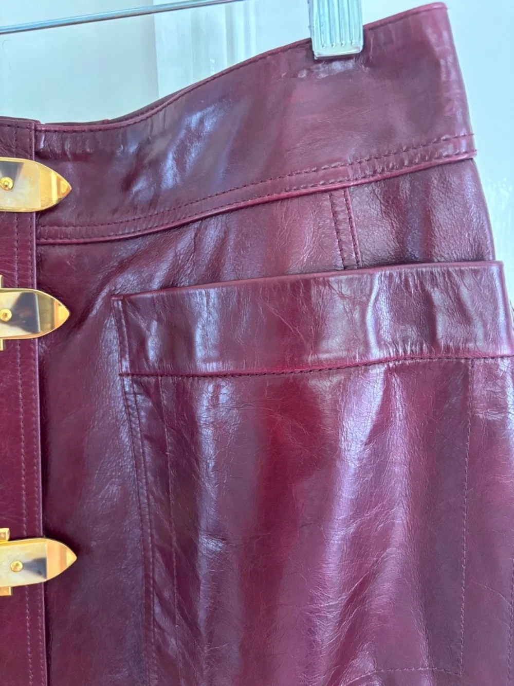 Tory Burch gorgeous burgundy